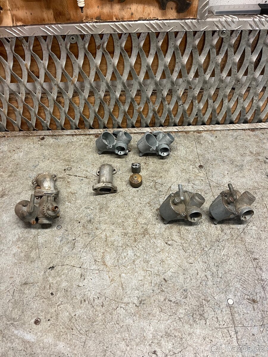 Díly ke karburátorům Jawa pionýr/mustang