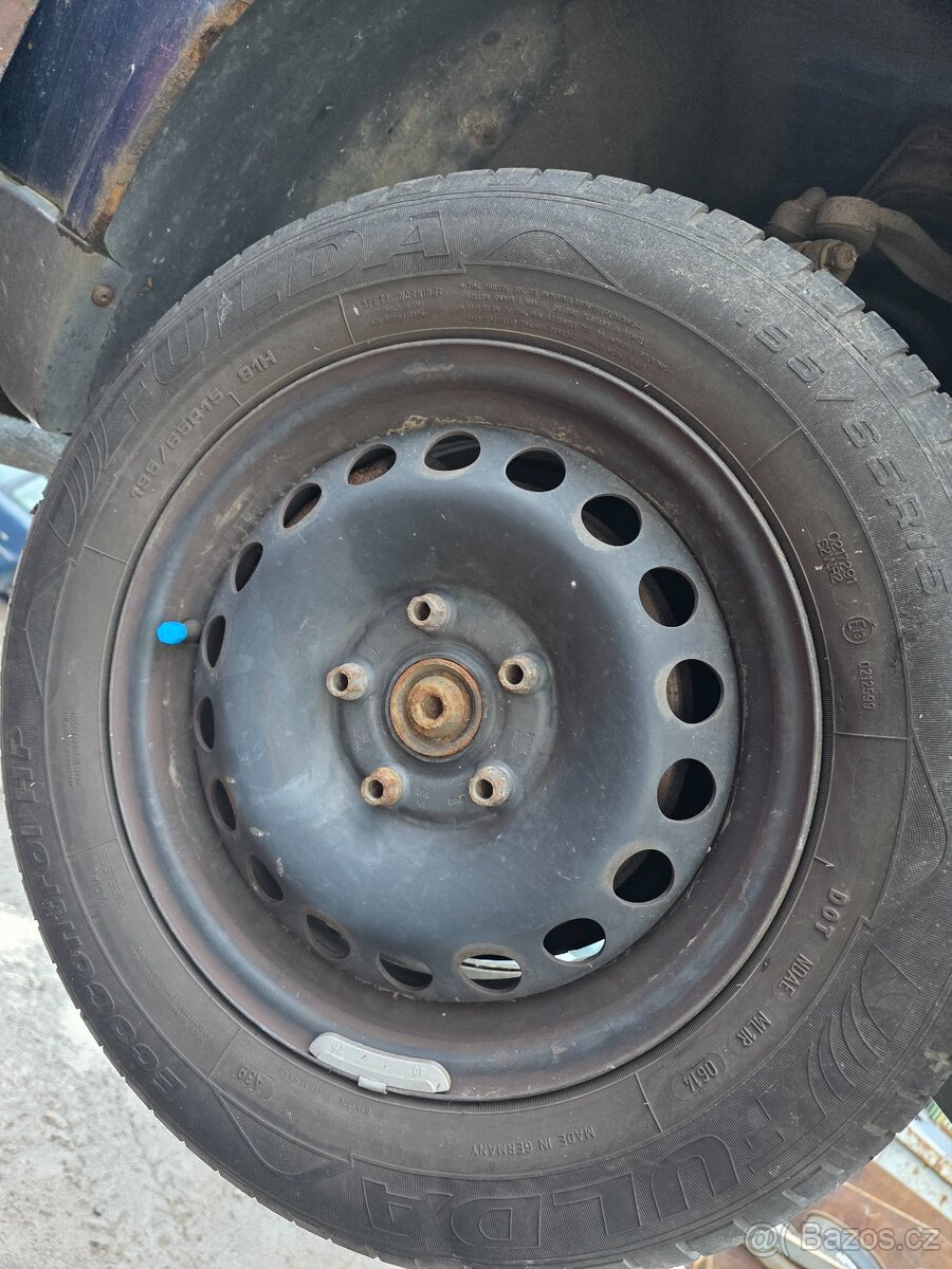 Plechové disky 5x112 6Jx15" ET47