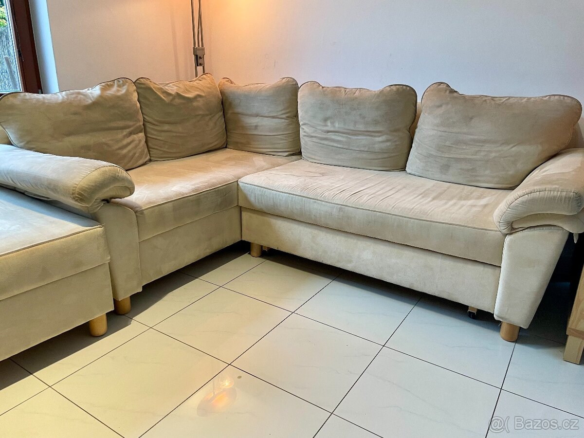 Rohová sedací souprava