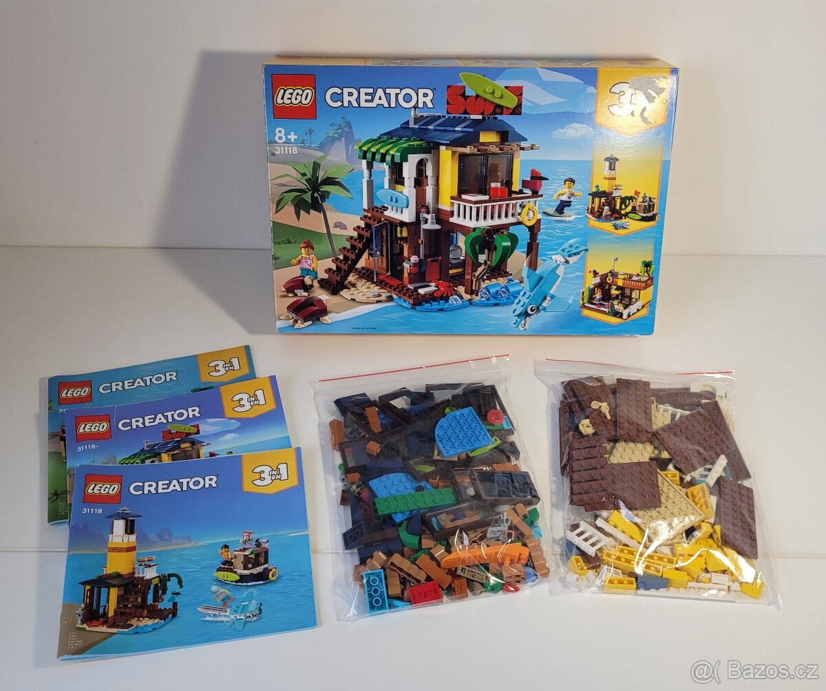 LEGO Creator 31118 - Surfařský dům na pláži