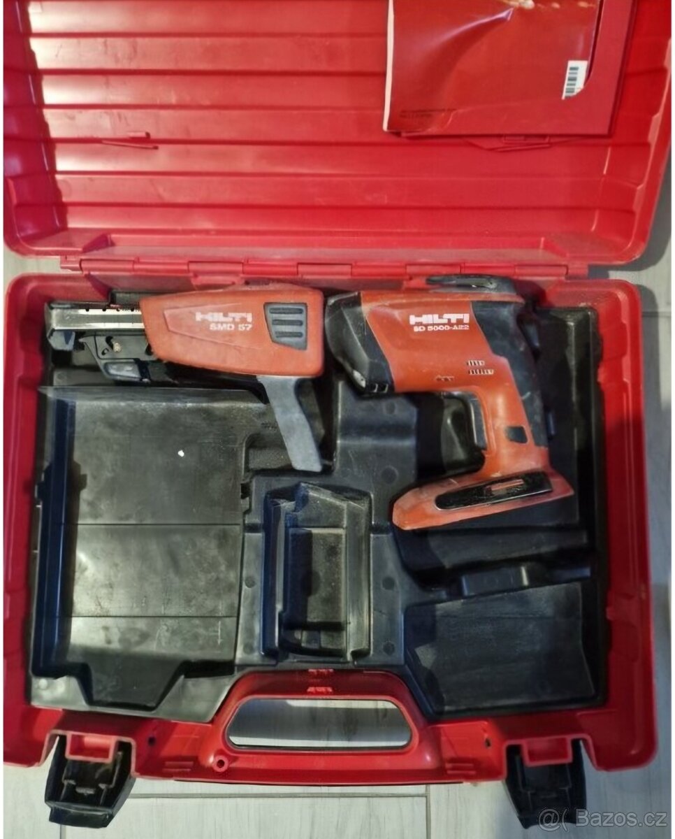Hilti SD 5000-A22 + zásobník.