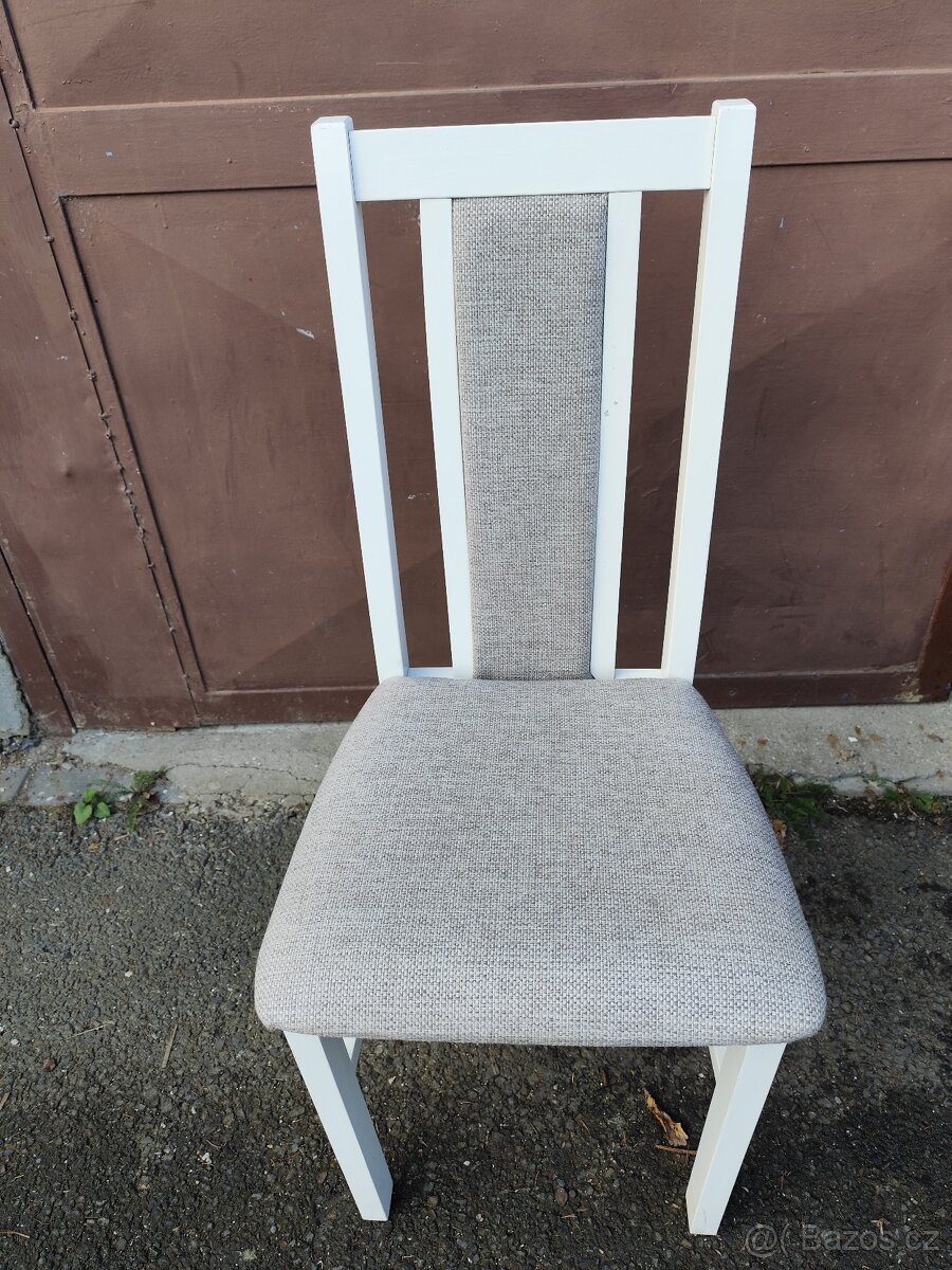 Jídelní židle bílá