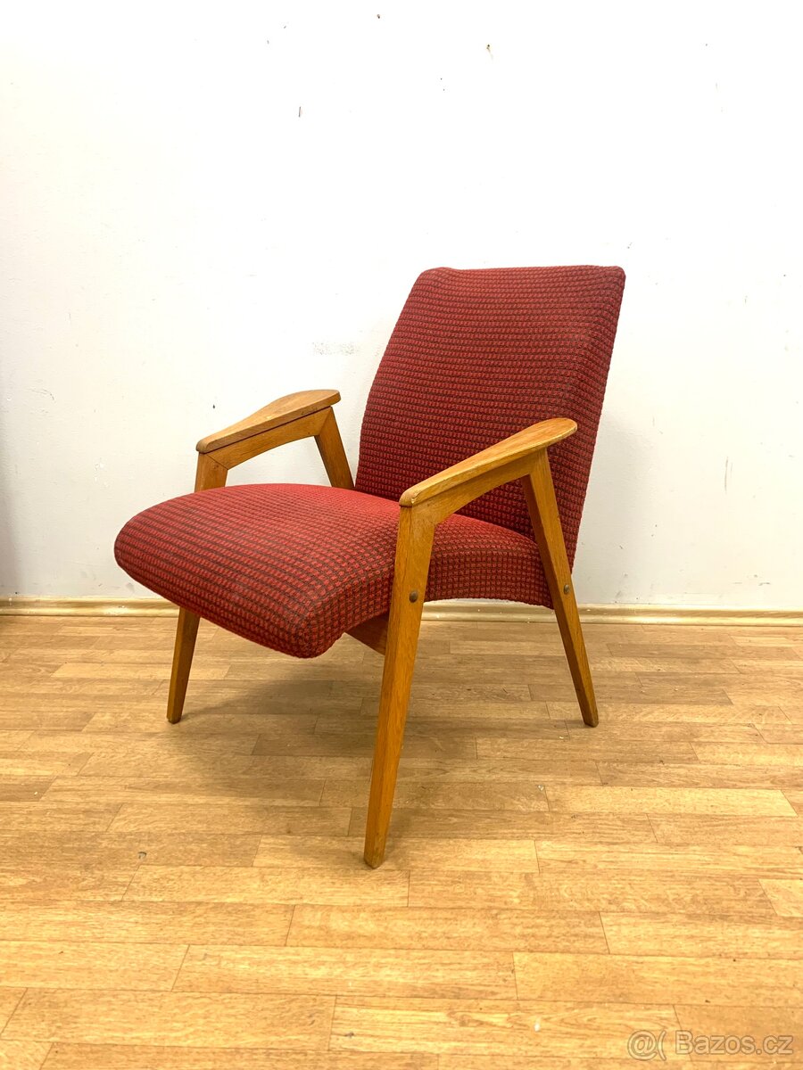 Retro křeslo 60. léta Brusel —