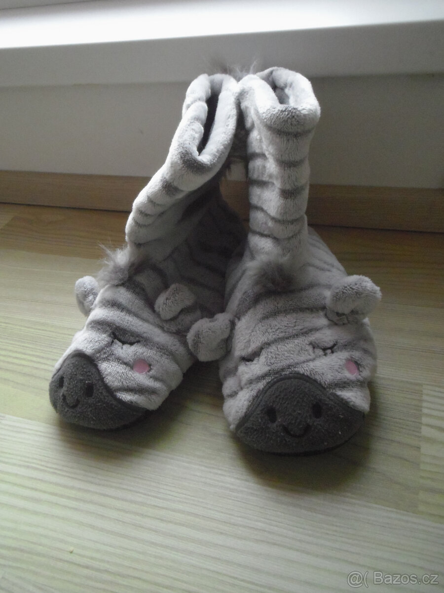 Dětské výsoké bačkory Lindex 36/37