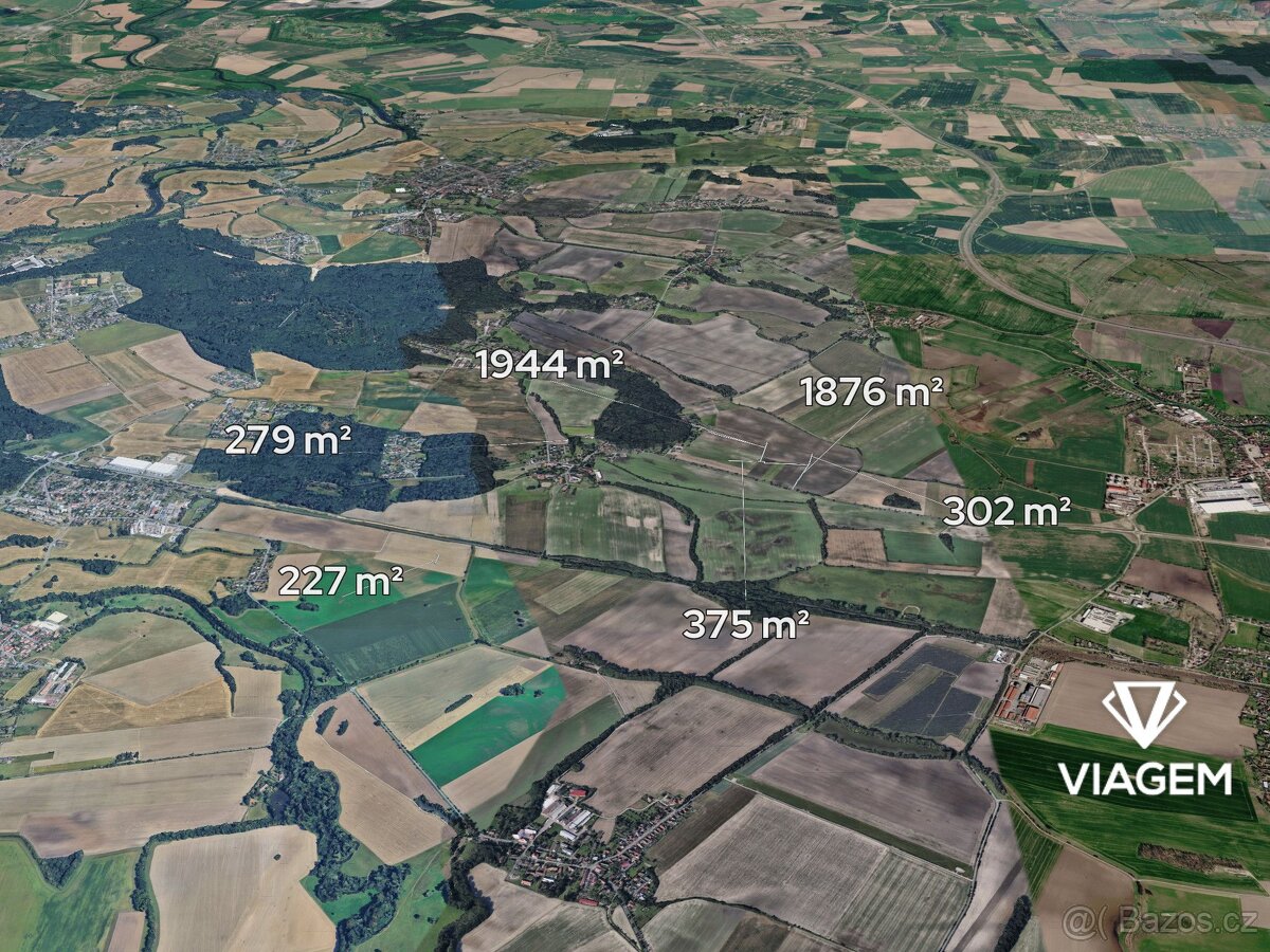Pole 5 003 m², Podíl 75 % o výměře 409 m²