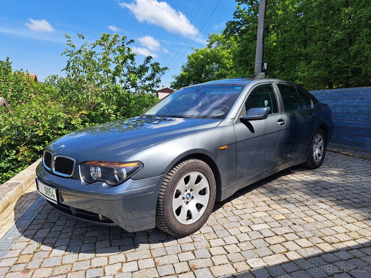 BMW 735i E65, R.V.2002, ORIGINÁL STAV, DOVOZ A