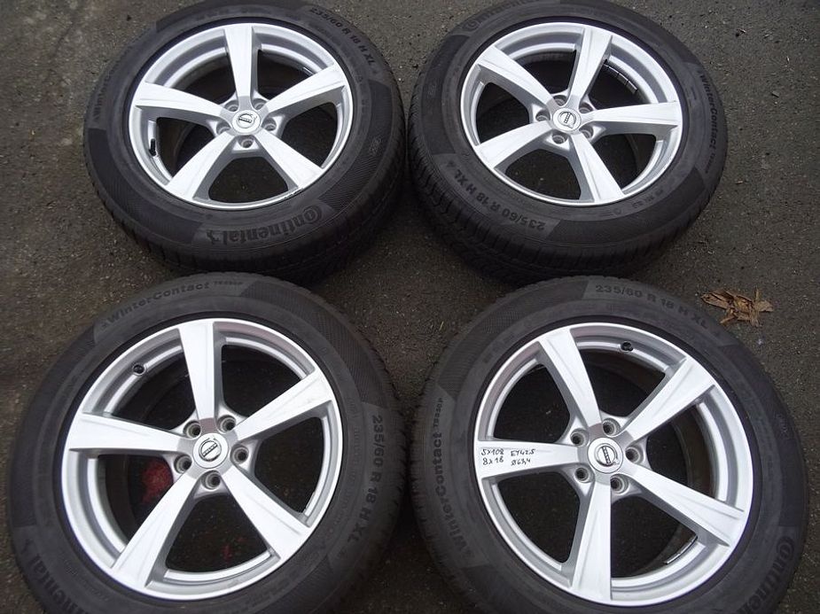 Alu disky origo Volvo XC90, 18", 5x108,ET 42,5 , zimní pneu