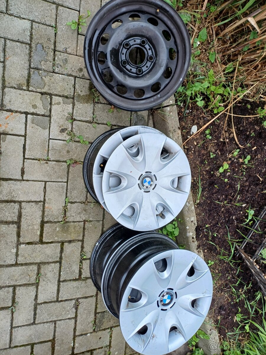 Plechové disky BMW 7Jx16EH2 4 kusy