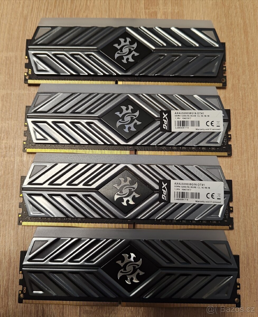 DDR4 paměti ADATA XPG Spectrix D41 32GB