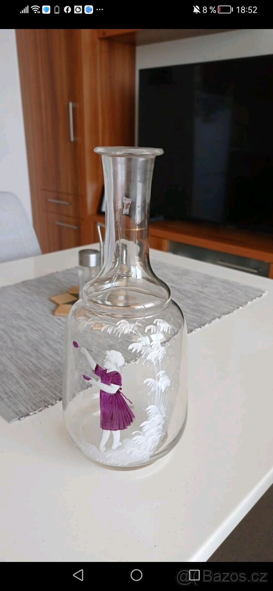 Váza s malováním