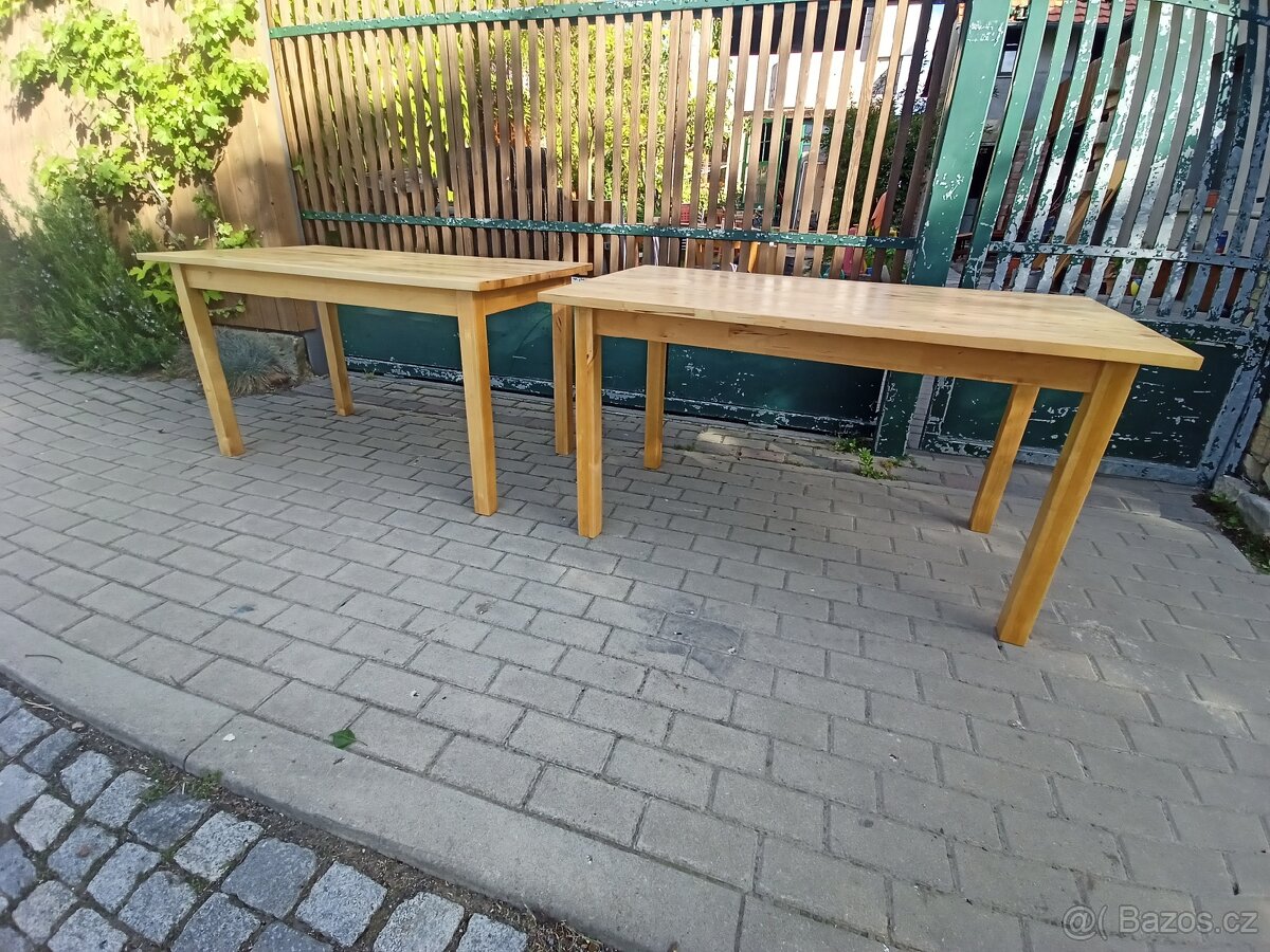 2x jídelní stůl 135x 75