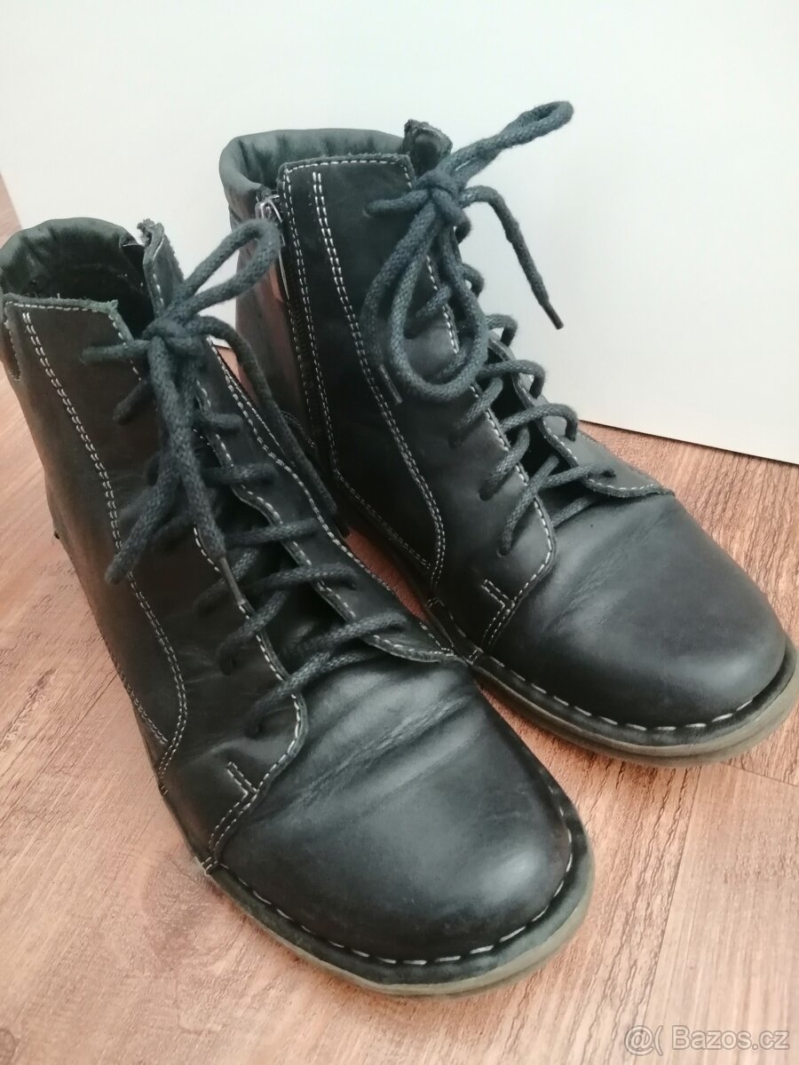 Kožené boty Lasocki