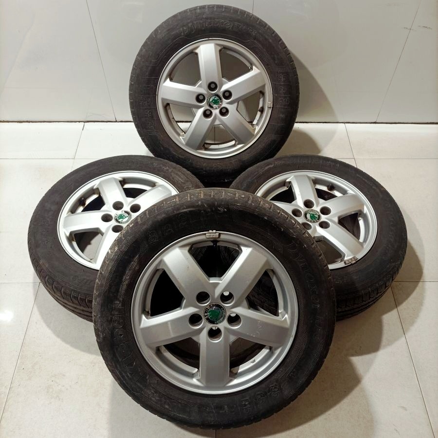 15" ALU kola – 5x100 – ŠKODA (SEAT, VW, AUDI)
