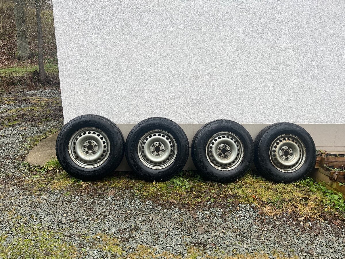 Zimní zátěžová kola na Vw T5 nebo Amarok 5x120