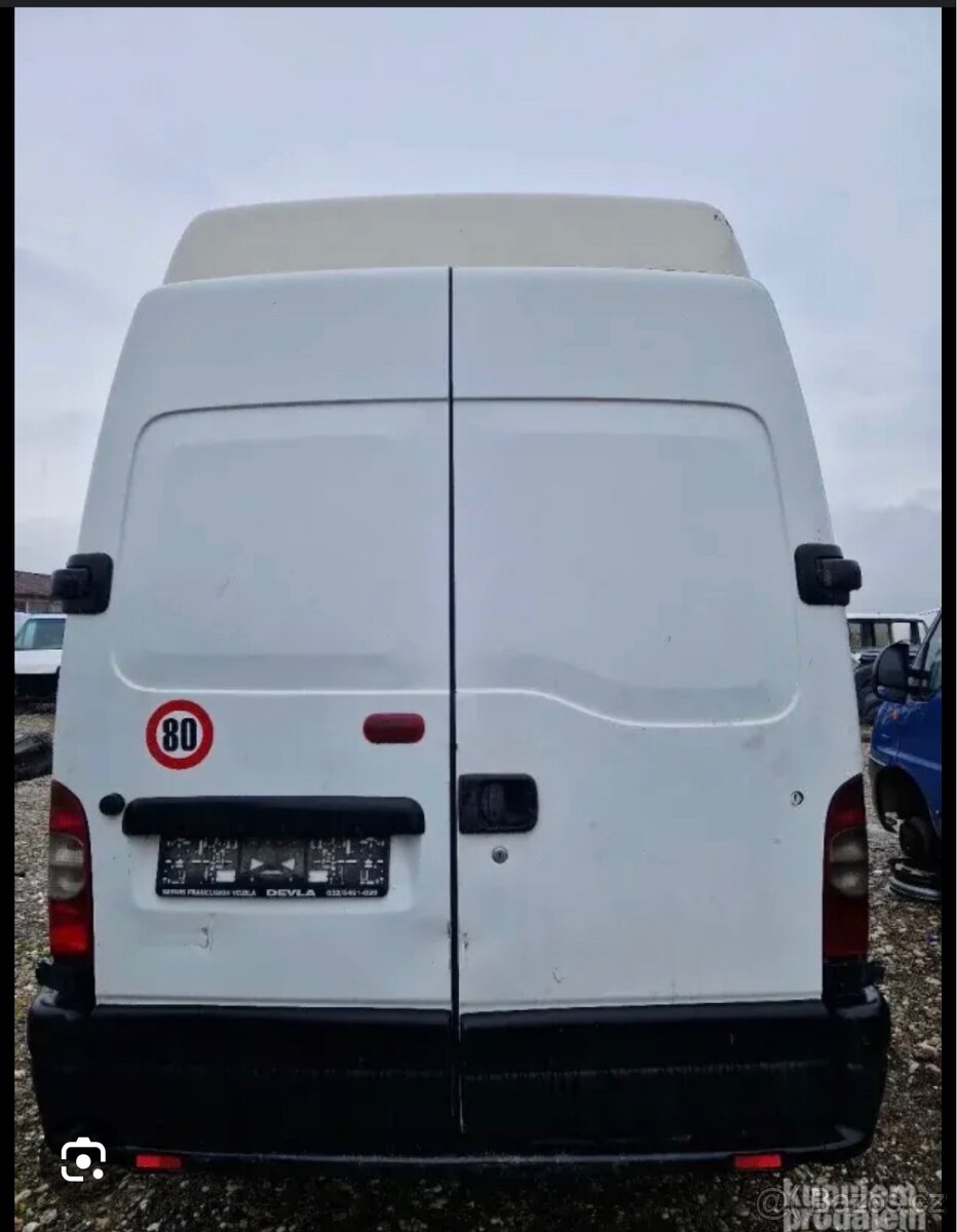 Koupím vrata Renault Master 2