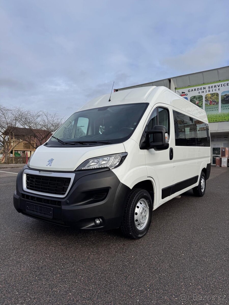 Peugeot boxer minibus 9 míst odpočet DPH