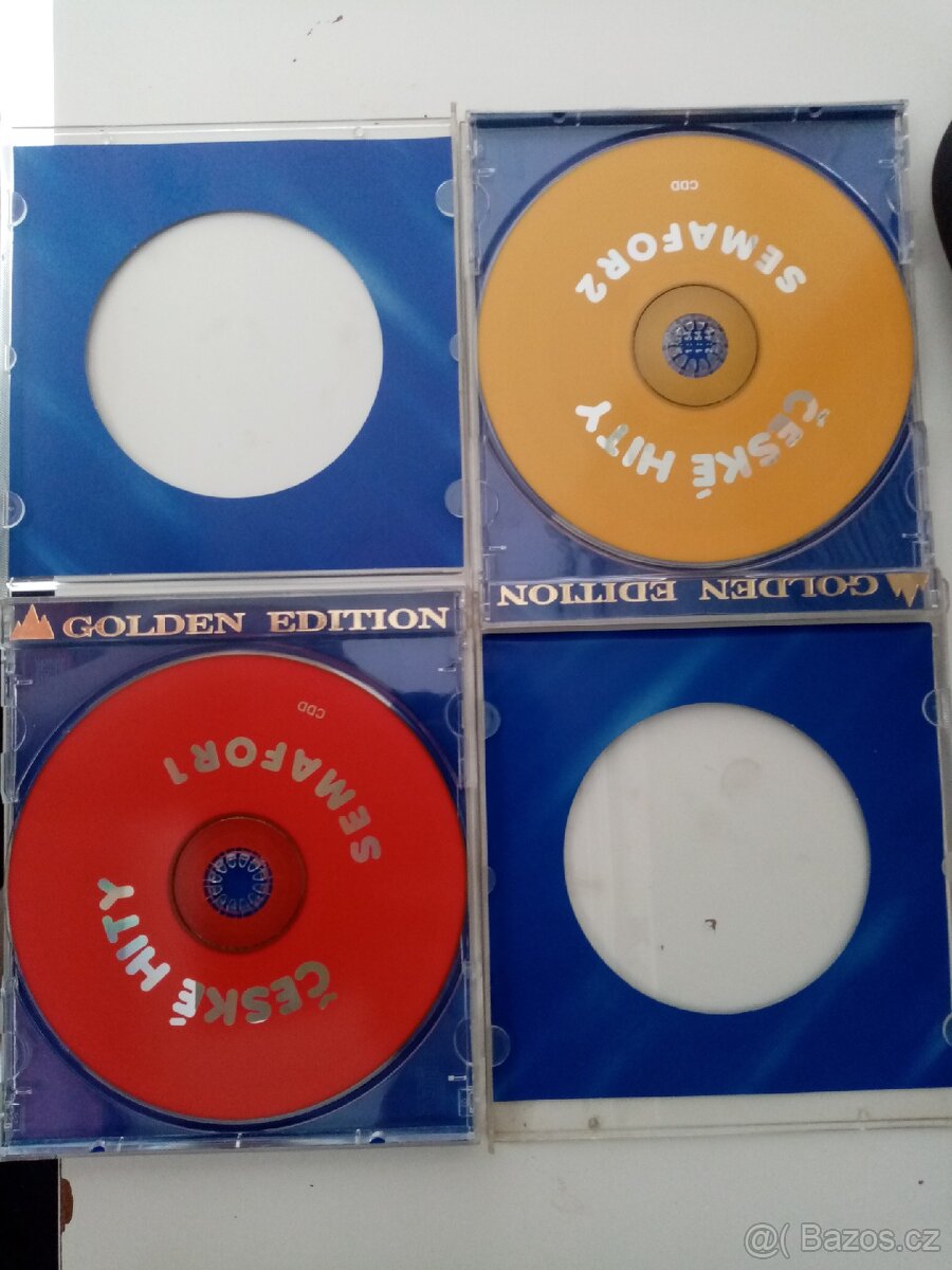 Prodám 2 origo CD České Hity-Semafor