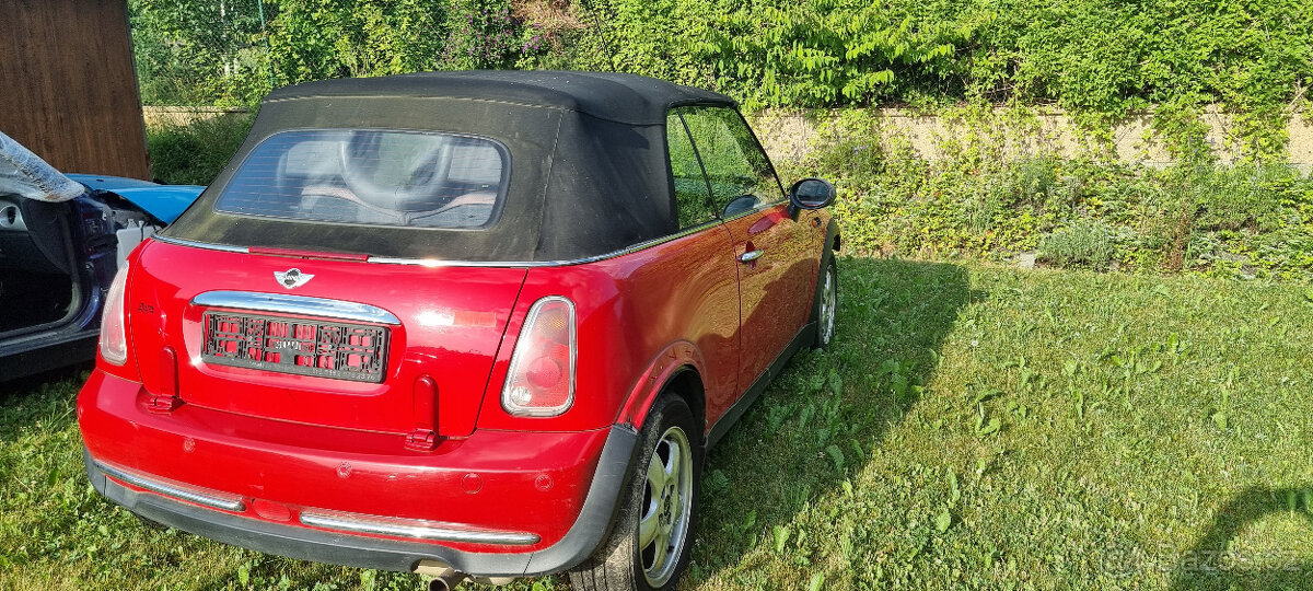 Mini cooper 1,6 66kw 2005 na náhradní díly
