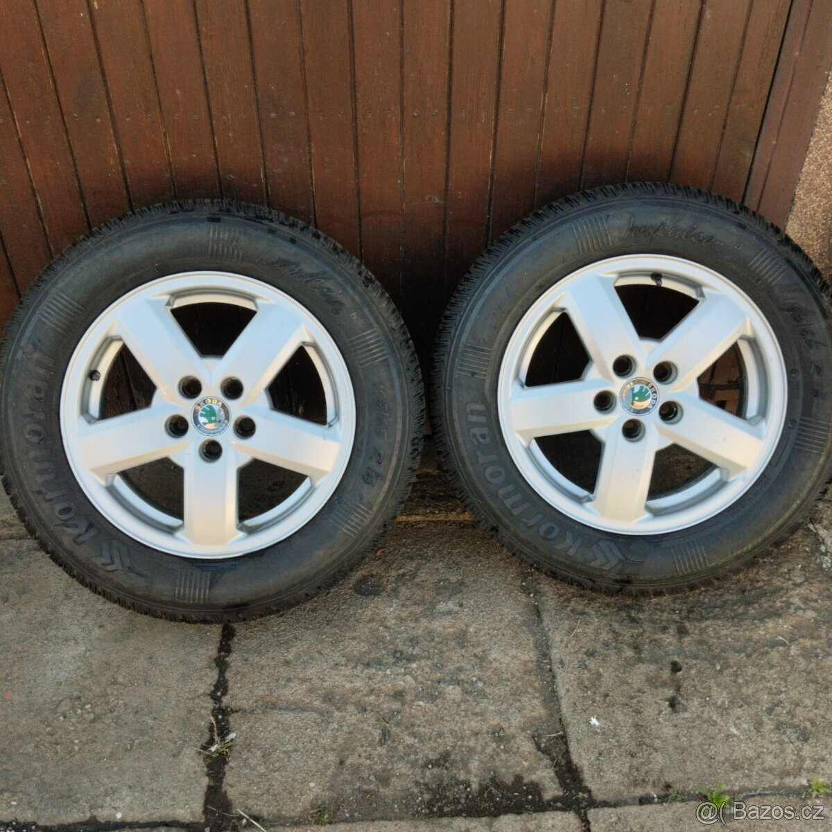 Al kola 5x100 škoda octavia 1
