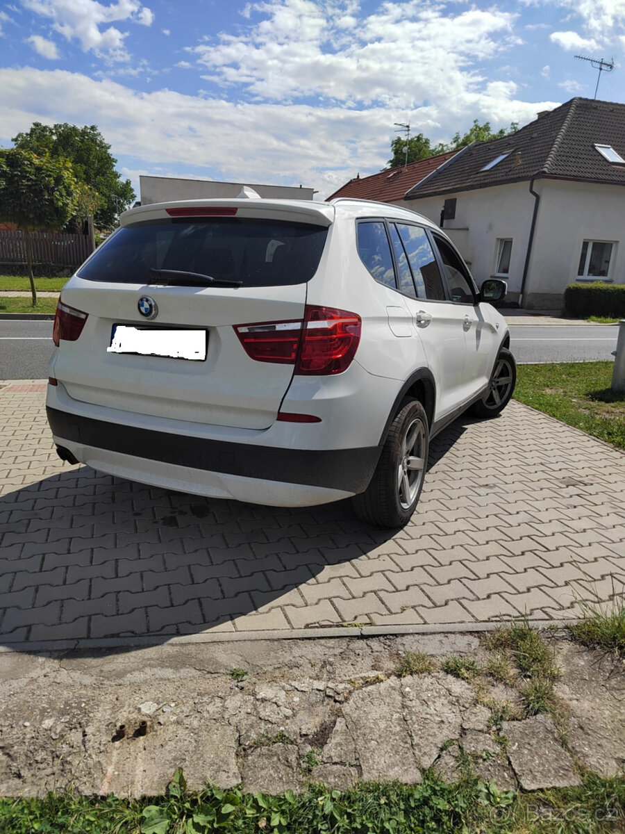 BMW X3, F25, 3,0D, 190KW, 2011, platná STK