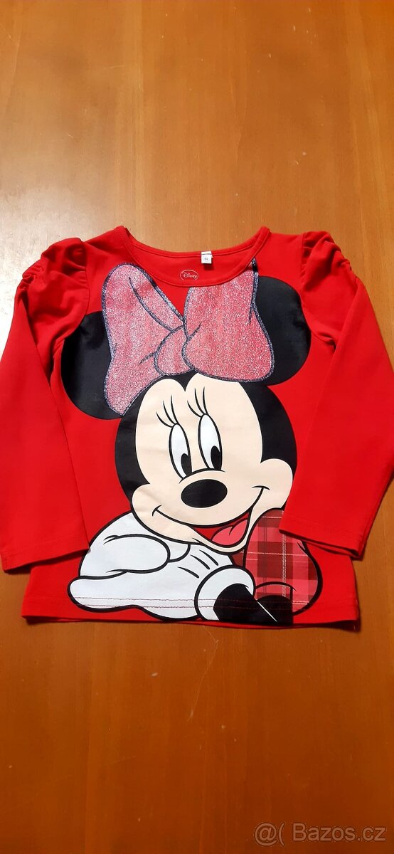 Dívčí tričko DISNEY 92–97 CM / 24–36 MĚSÍCŮ