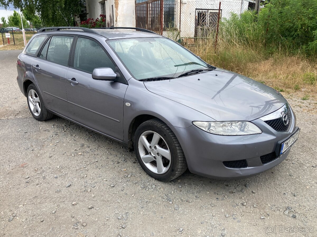 Mazda 6 2.0D - 100kw alu kola klima multifunkční volant m