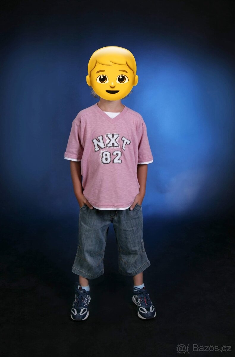Džínové kraťasy Next velikost 7 let (122)