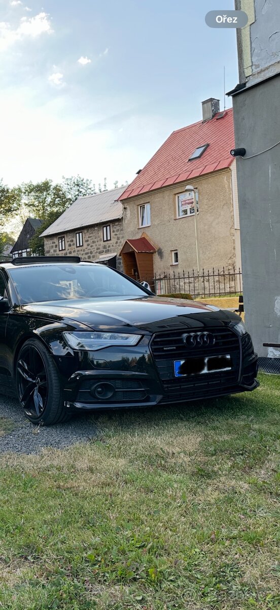 Prodám sline komplet nárazník s maskou na A6 C7 facelit