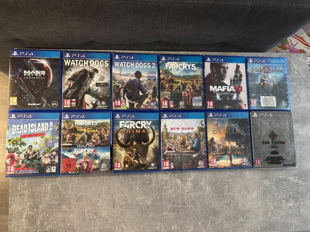 Hry ps4 playstation 4