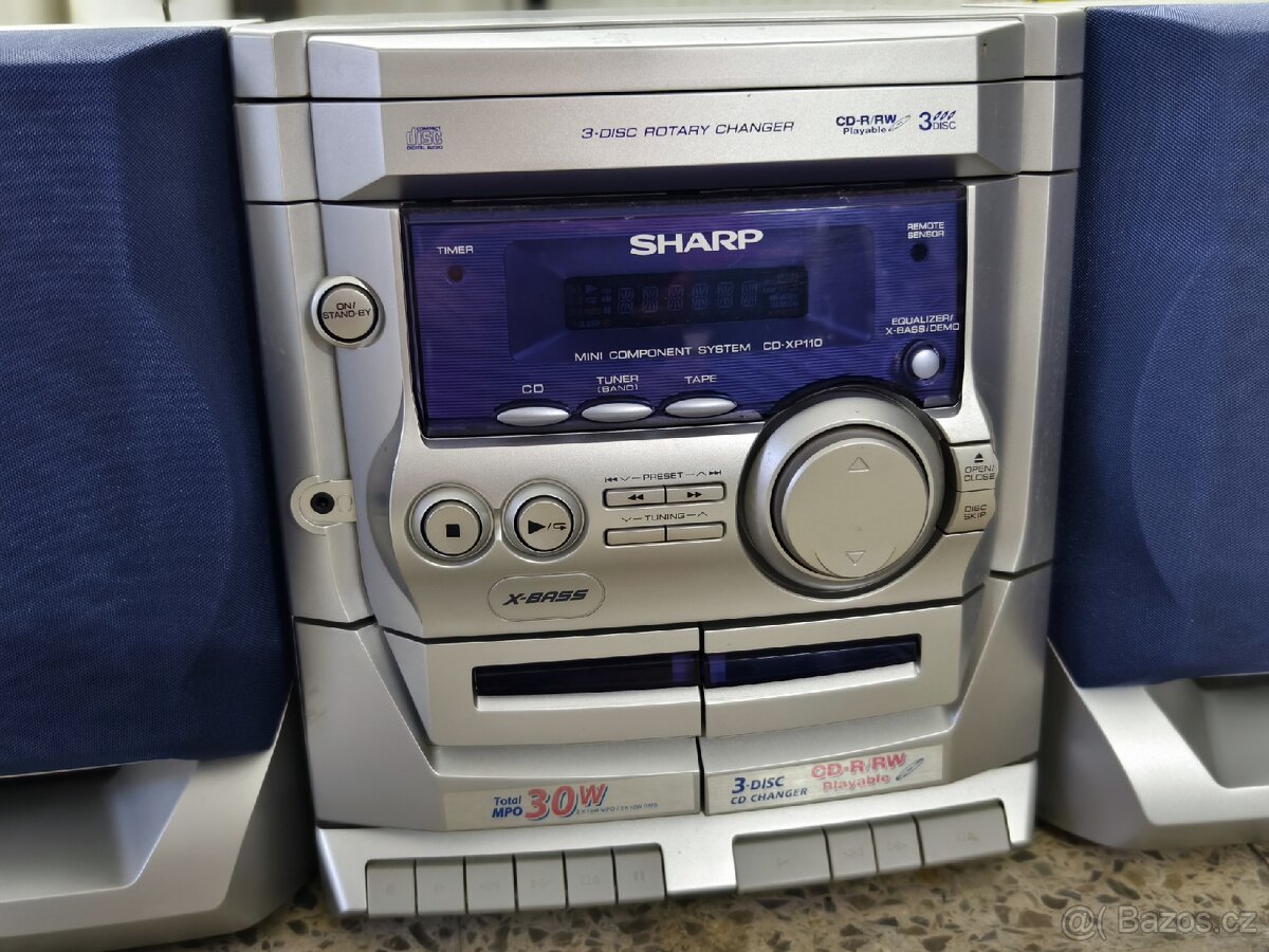 Hifi Sharp - nefunkční cd možná stačí vyčistit