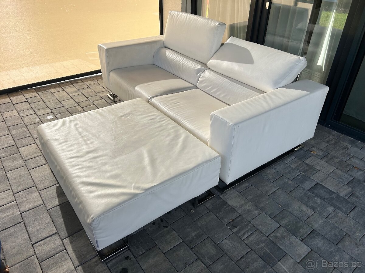 Kožená sedačka PRIMA