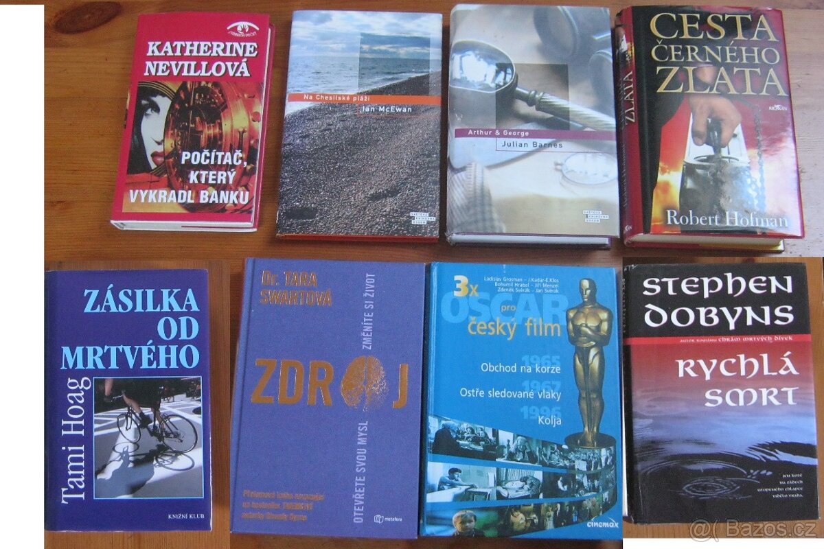 Různé knihy, většina skoro nová