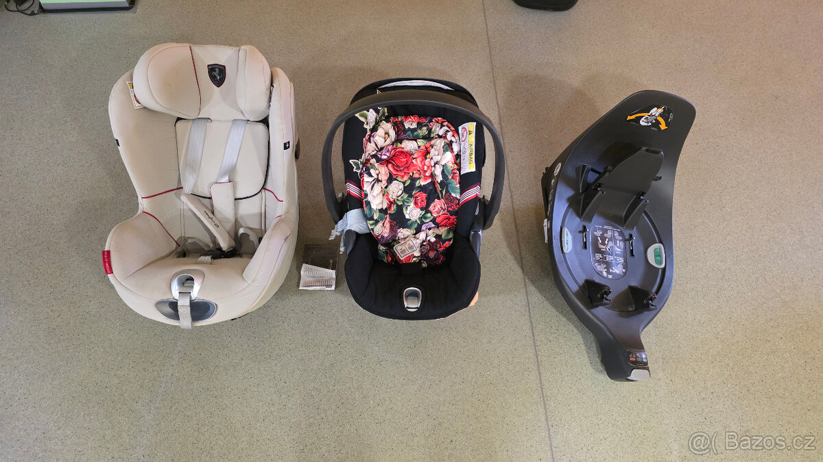 Cybex Sirona Z + Cybex Cloud Z + Cybex Base Z Black