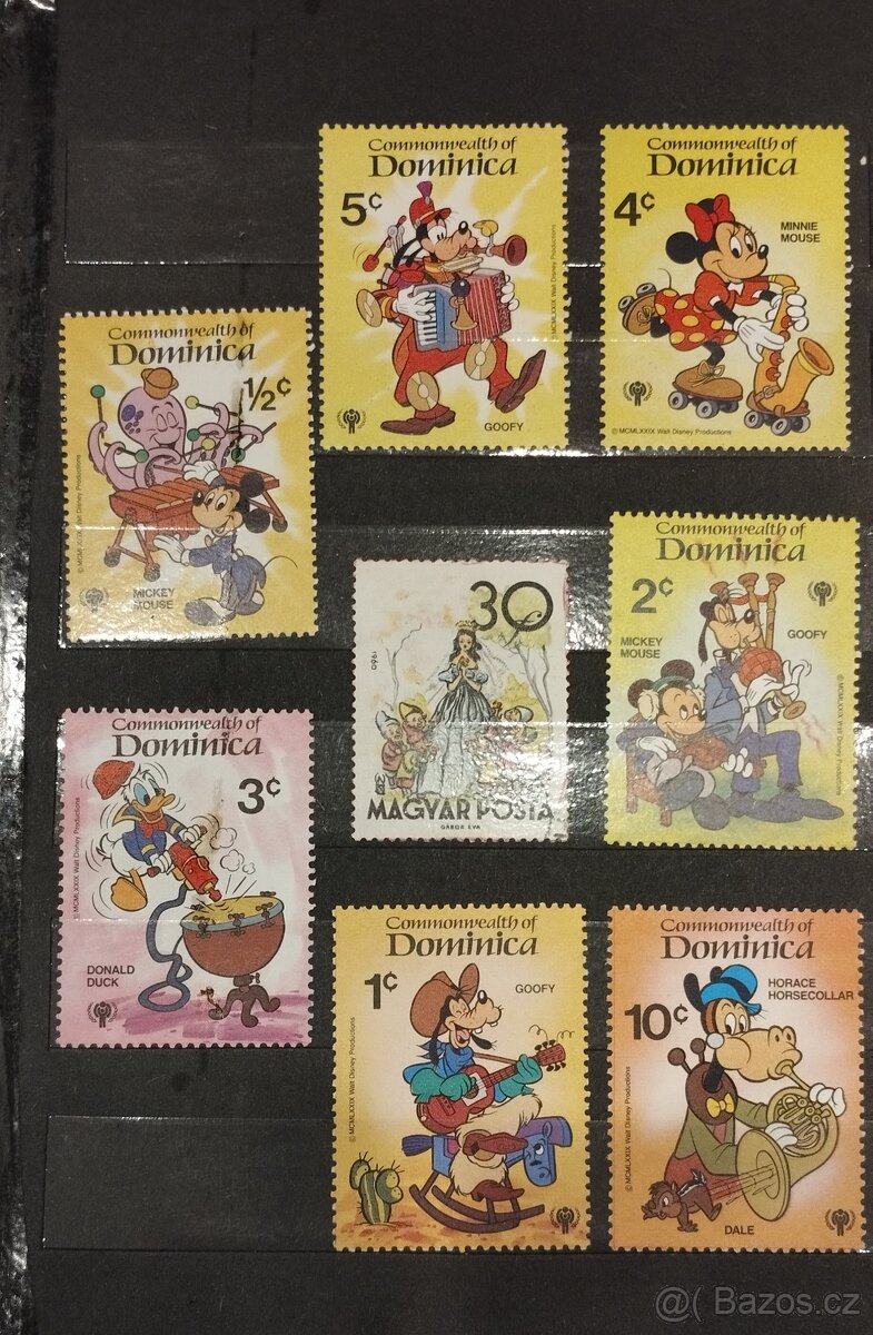 Žbirka známek z dětství Album č3