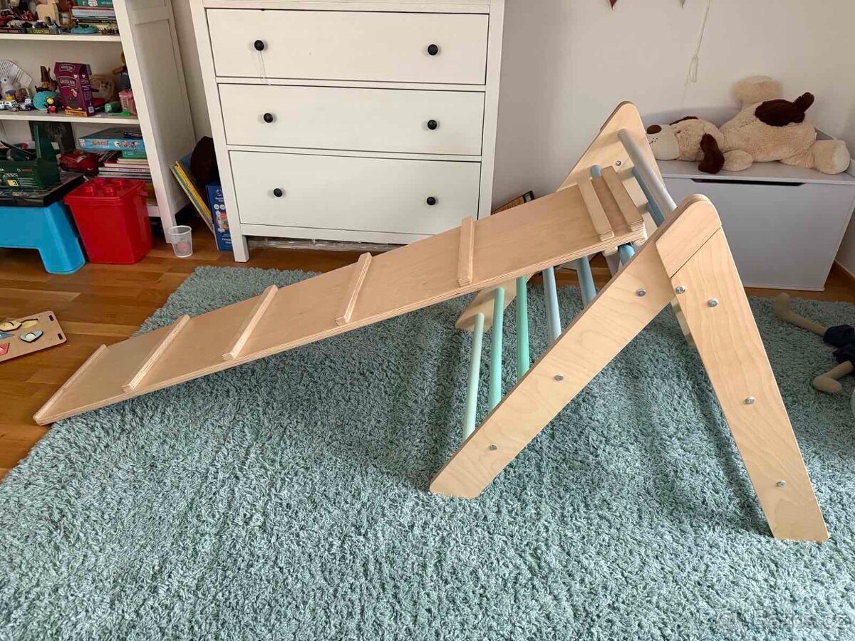 ELIS Design – Piklerův trojúhelník + oboustranná skluzavka