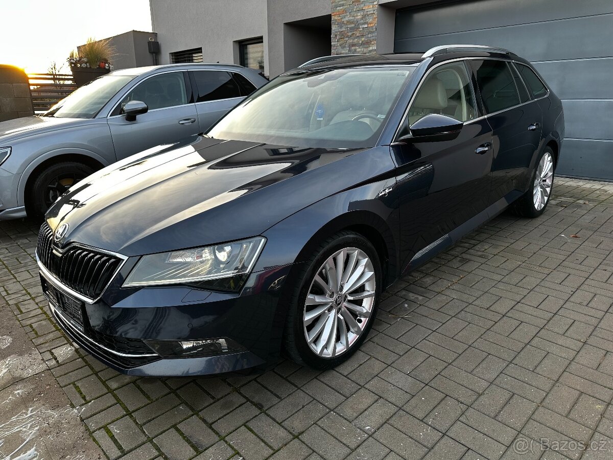 Škoda SUPERB III 3 combi DSG 2.0TDi Laurin & Klement 5/2018