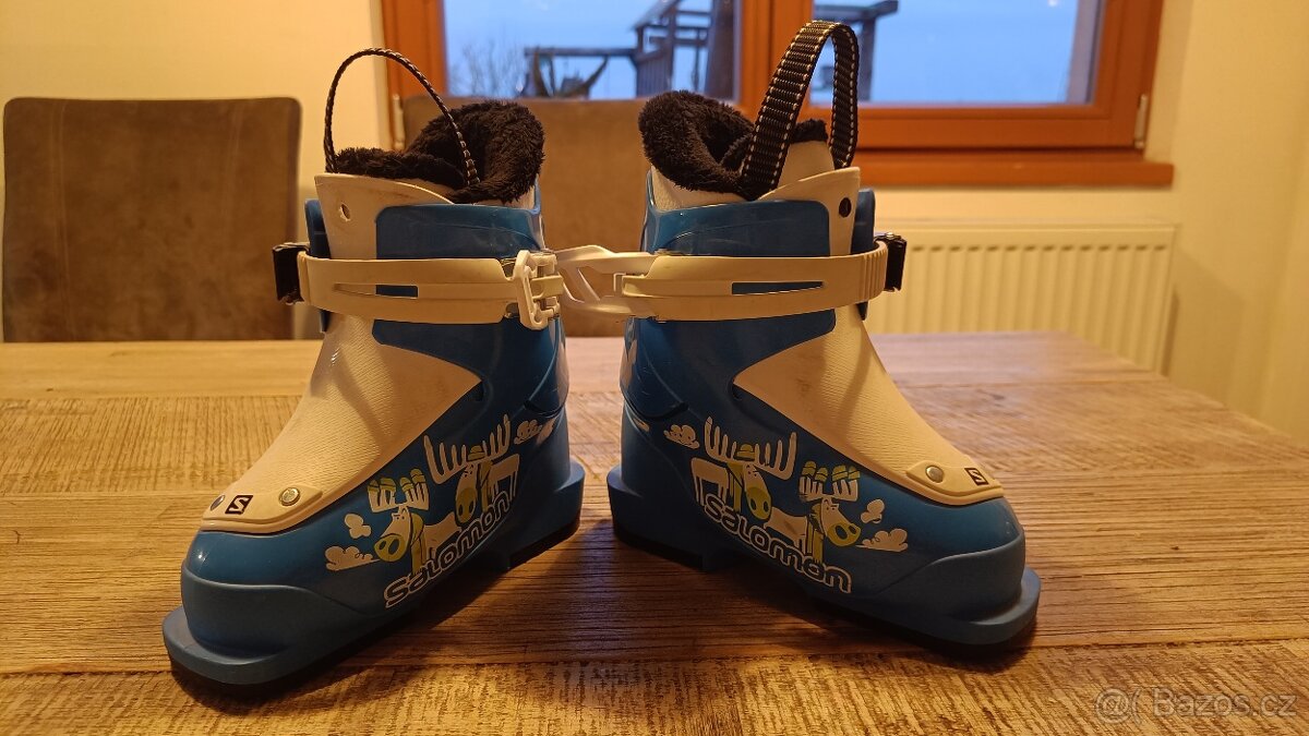 Salomon T1  dětské lyžáky velikost 16