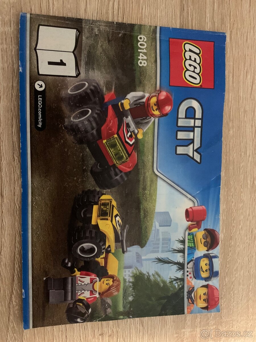 Lego City 60148 závodní tým čtyřkolek
