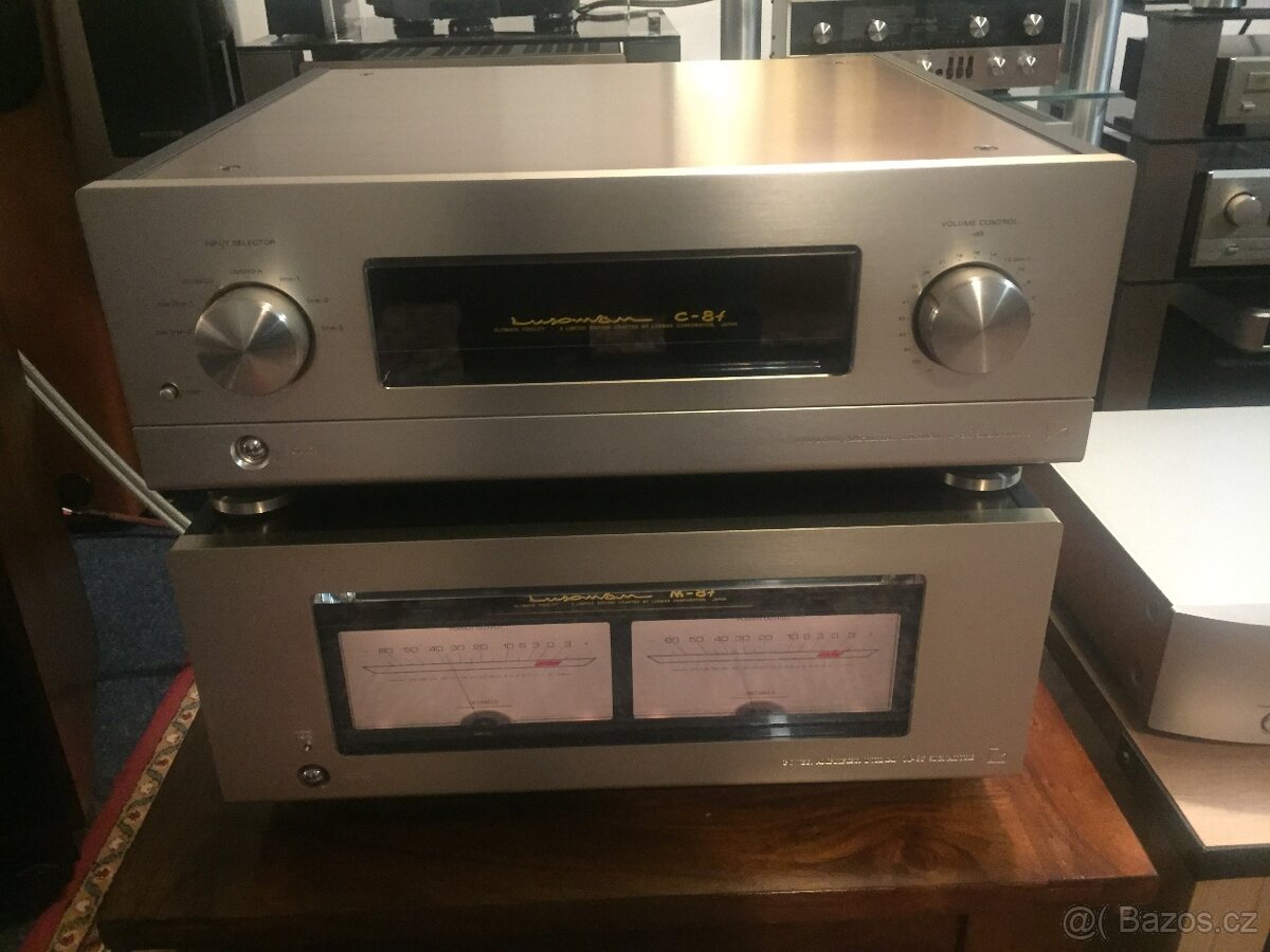 LUXMAN C-8f + LUXMAN M-8f