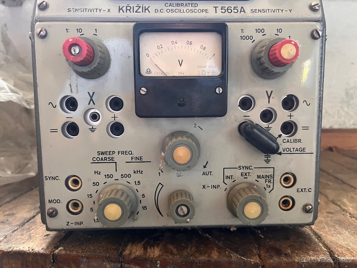 Měřící přístroje Tesla a Křižík