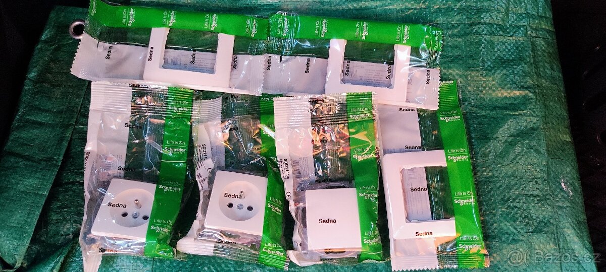SCHNEIDER SEDNA - ZÁSUVKY, VYPÍNAČE