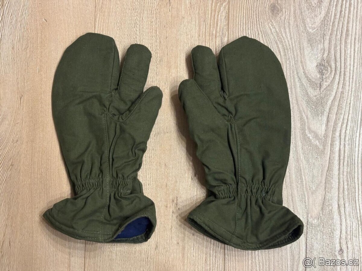 Vojenské rukavice ČSLA zimní