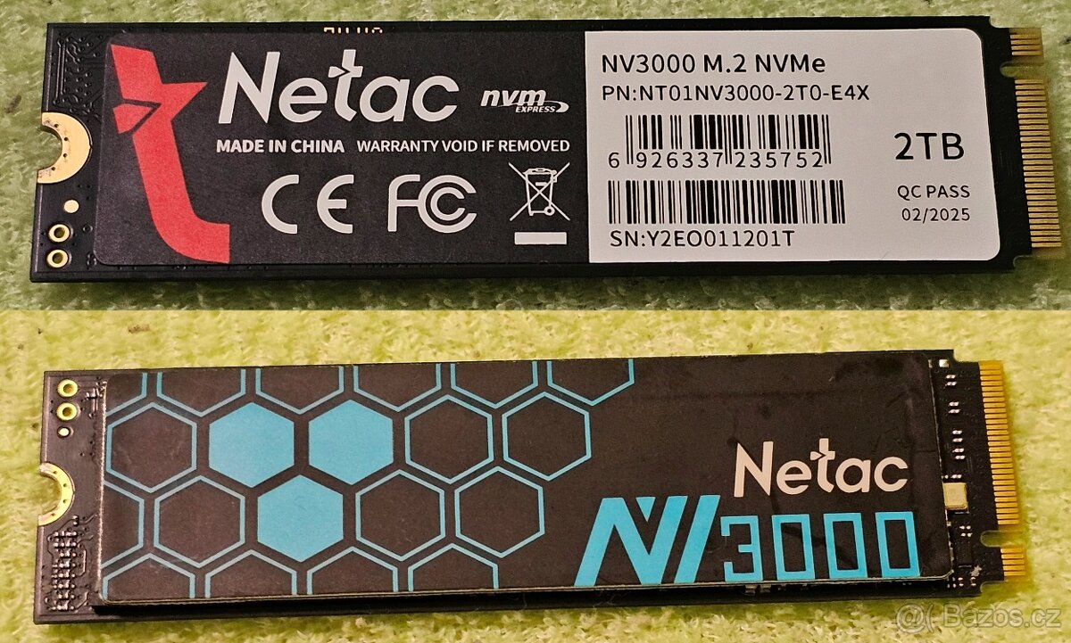 2TB Nvme SSD Netac nv3000