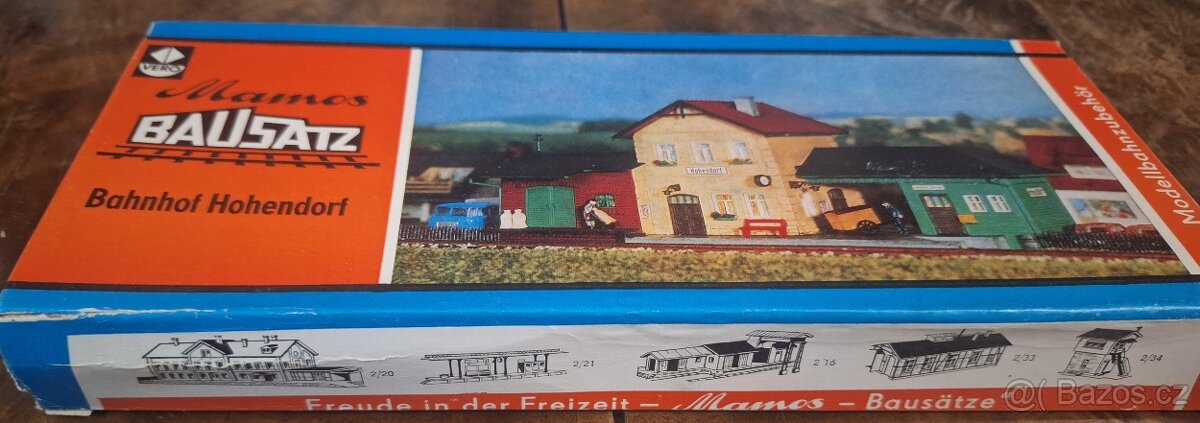Vláçky H0. Nadraží Hohendorf. Nesestaveno