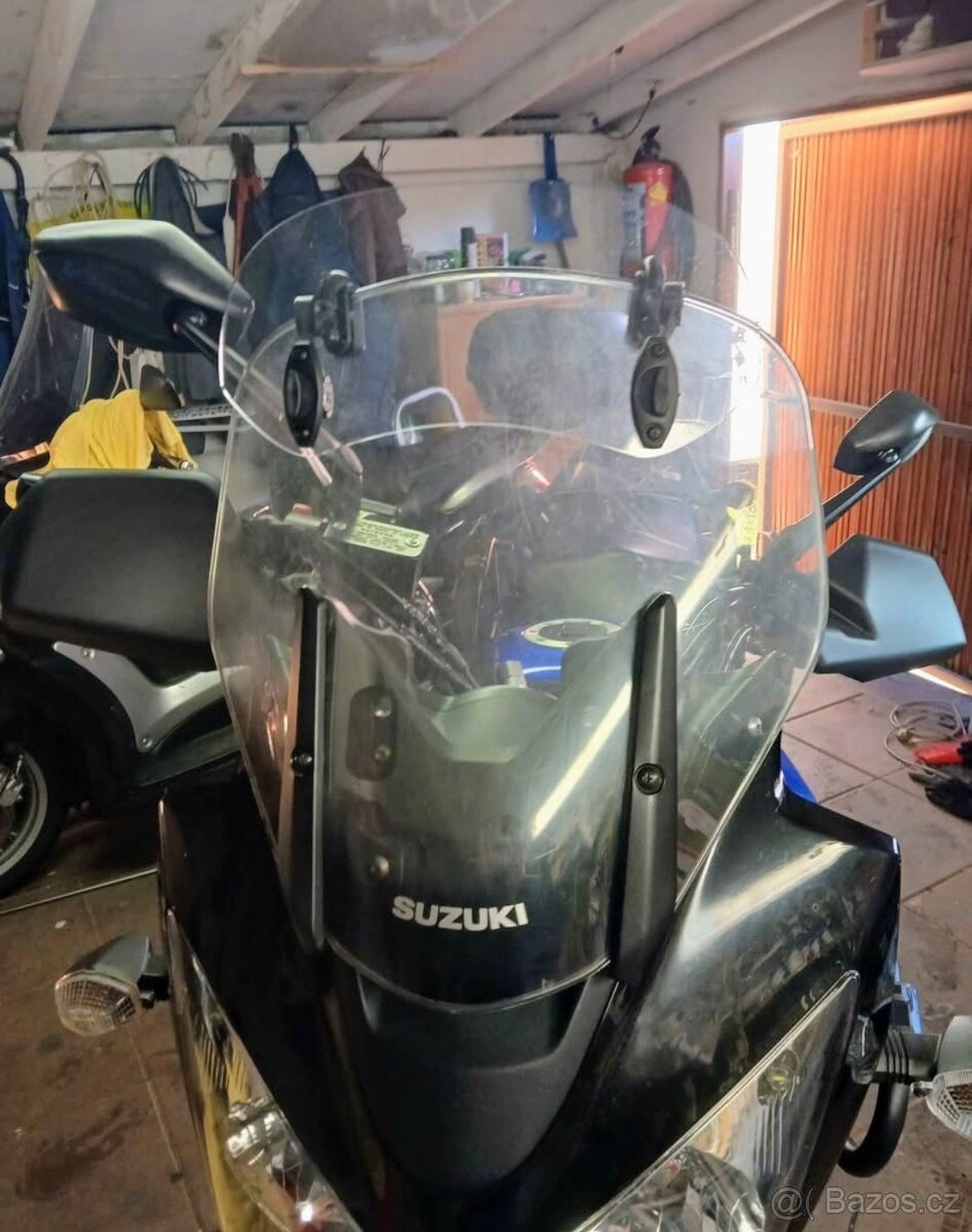 Suzuki dl 650 V-Strom plexisklo + defleltor