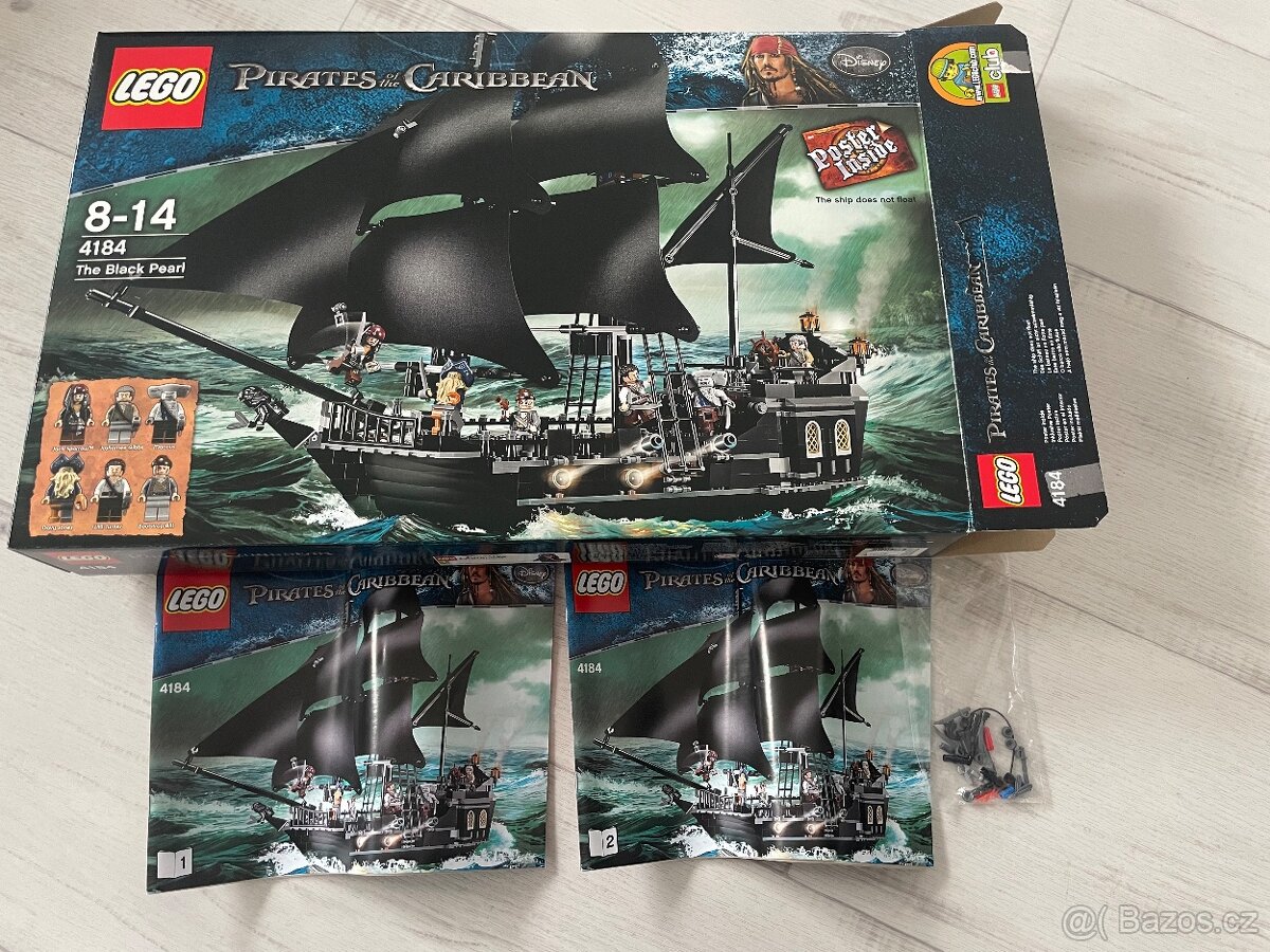 Lego loď 4184 Černá perla