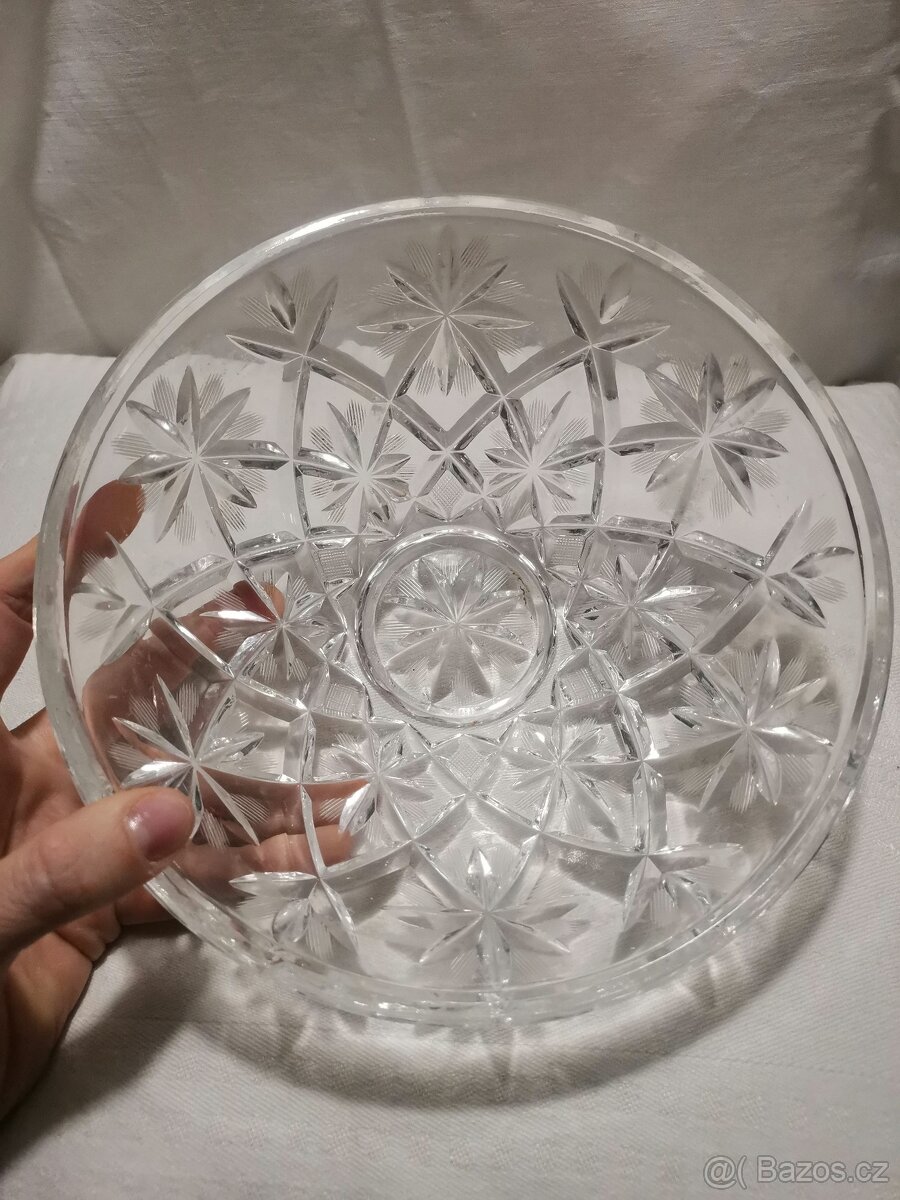 Mísa český olovnatý křišťál