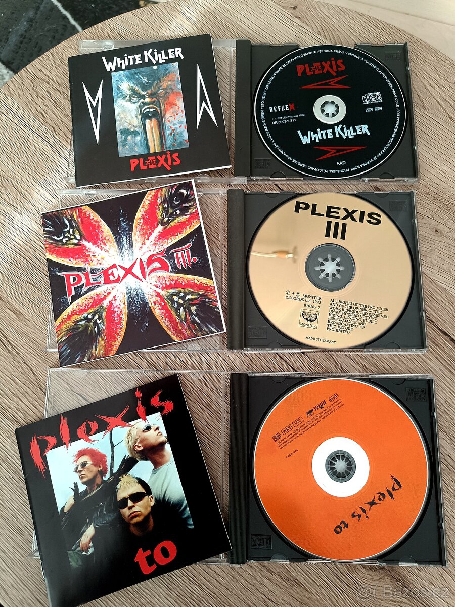 Prodám 3x CD punkové legendy PLEXIS