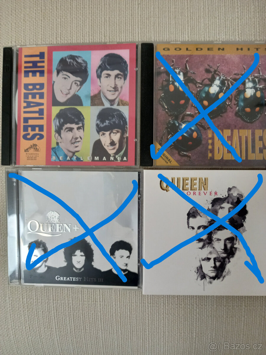 Beatles 2x Queen 2x