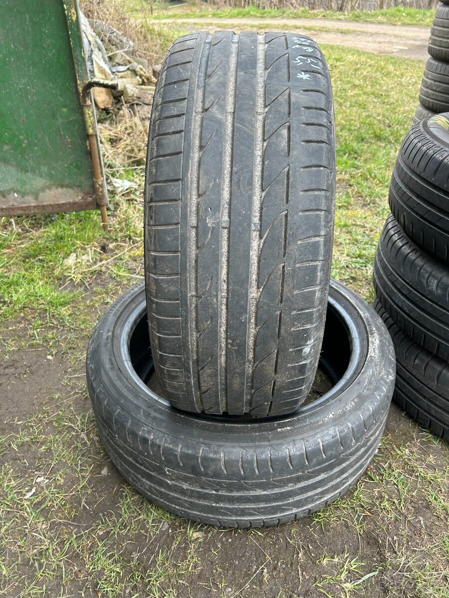 2ks letní pneu Bridgestone 225/40/18
